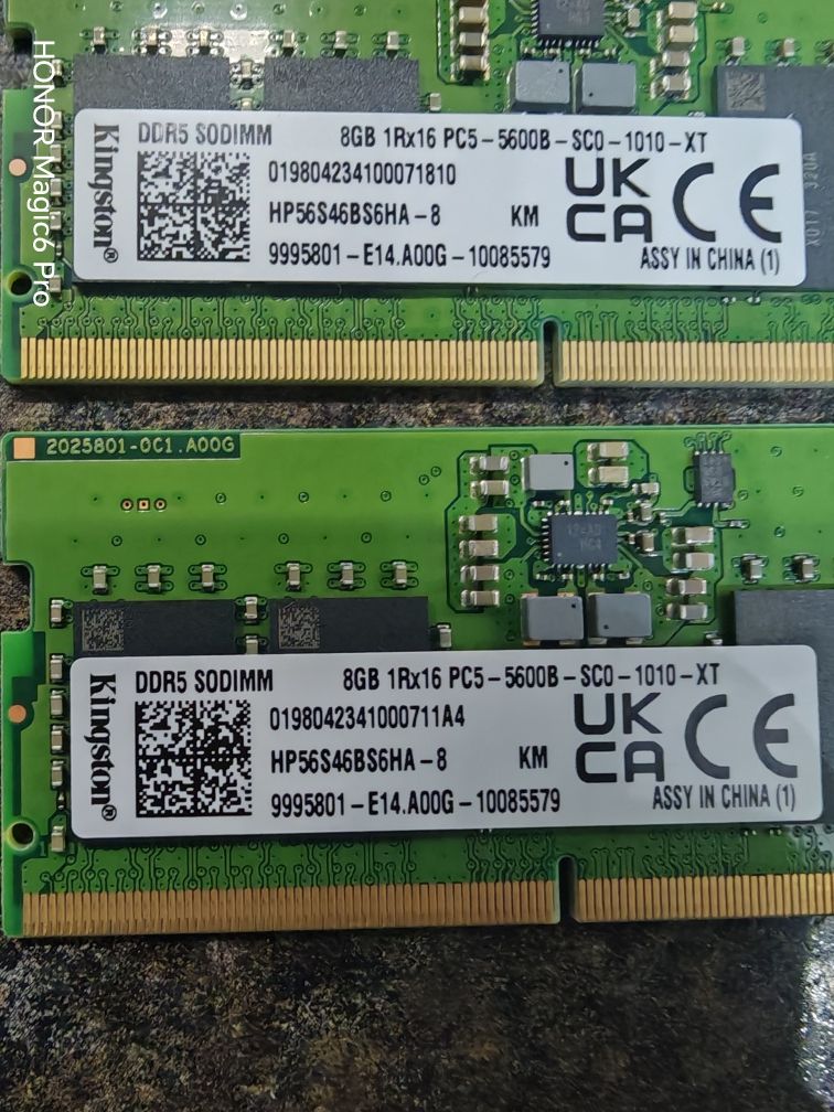 Pamięć RAM DDR 5 5600 Mhz 16GB jak nowe