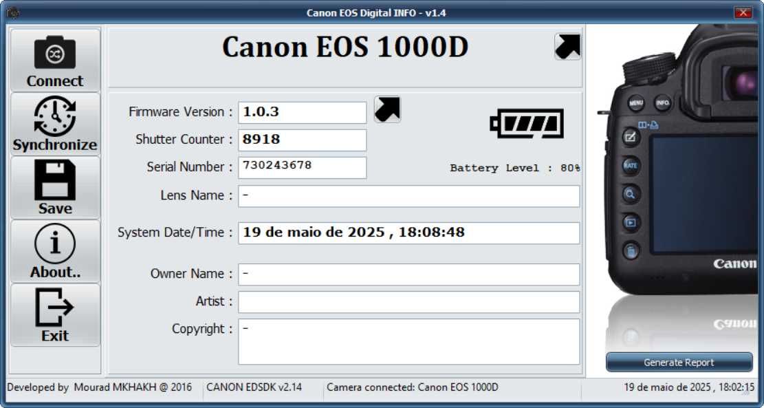 CANON 1000D   ,      kit completo para iniciante