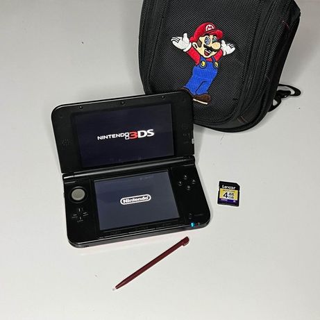 Nintendo 3DS XL Vermelha + Mochila Super Mario