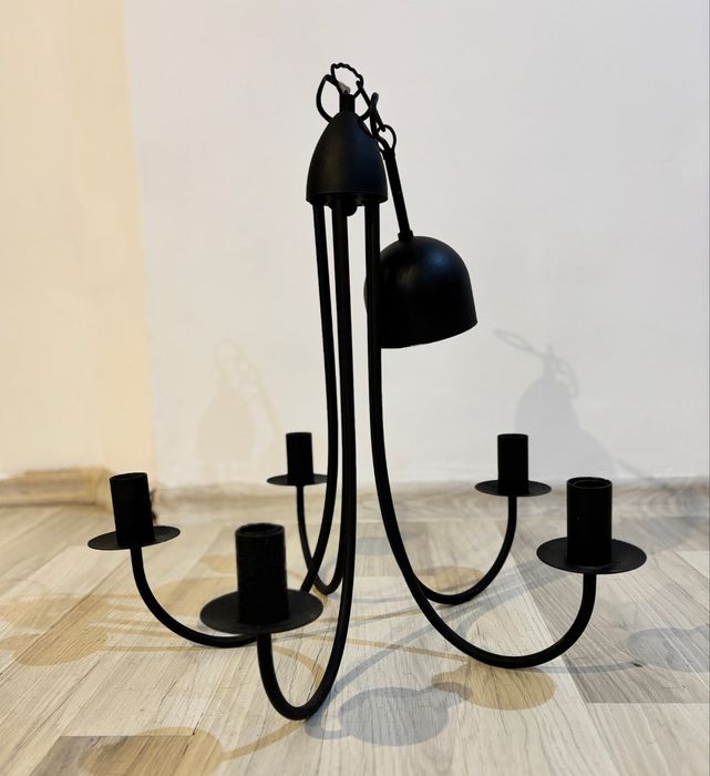 Żyrandol Ikea 5 punktów na zarówki