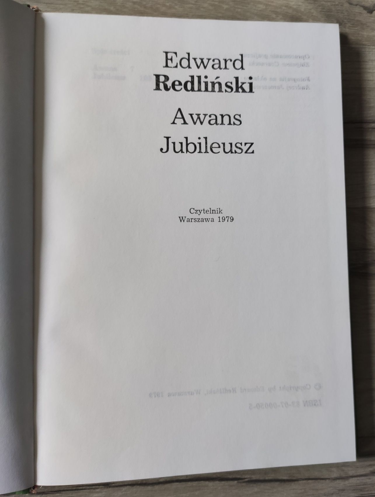 Edward Redliński Awans Jubileusz