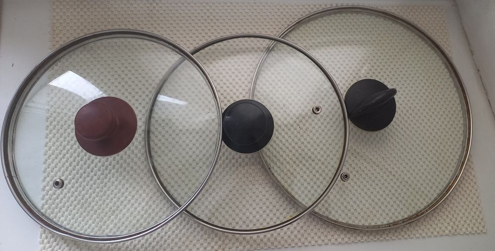 Стекляные крышки для посуды