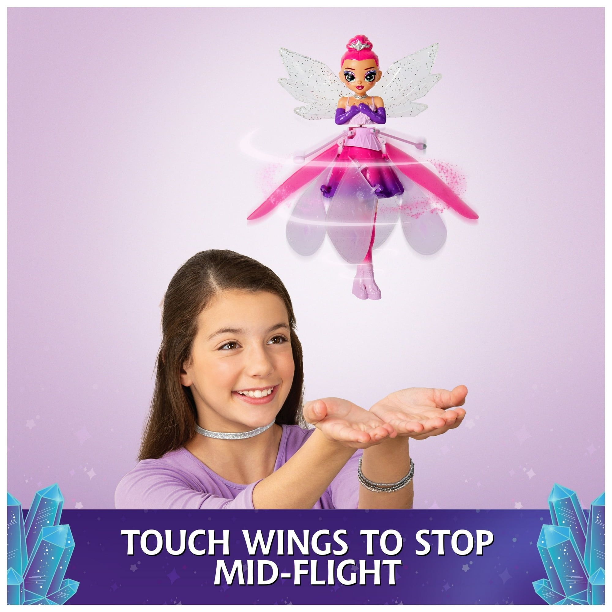 Ориг hatchimals hatchimal crystal flyers fairy magical flying фея doll