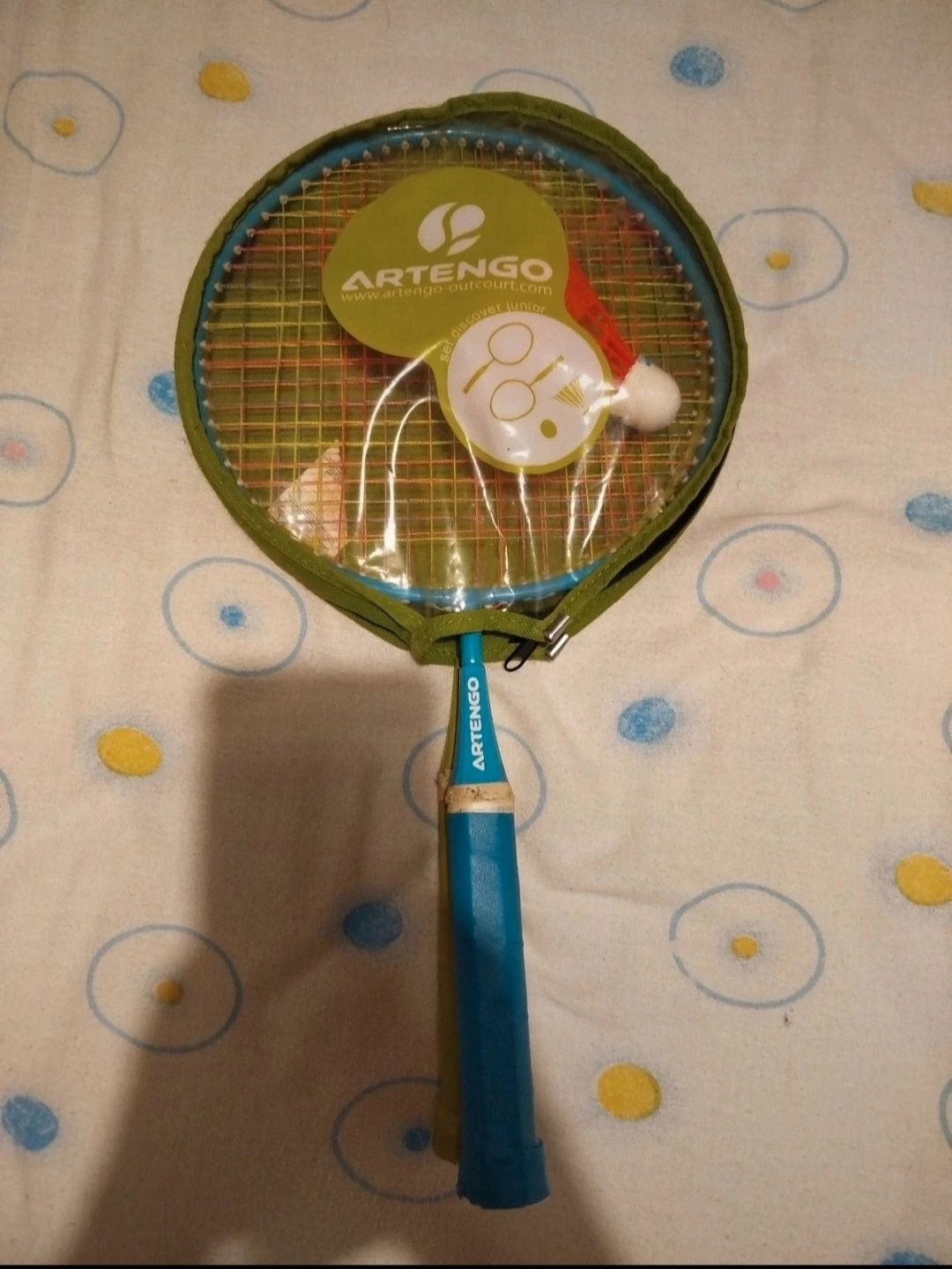 Conjunto de raquetes de badminton infantil Artengo