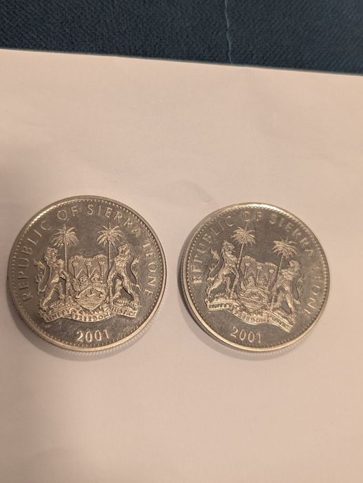 Монета Сьерра-Леоне , Эритрея