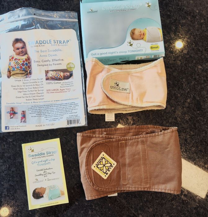 Baby swaddle by Anna&Eve