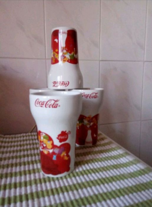 Новые керамические стаканы.