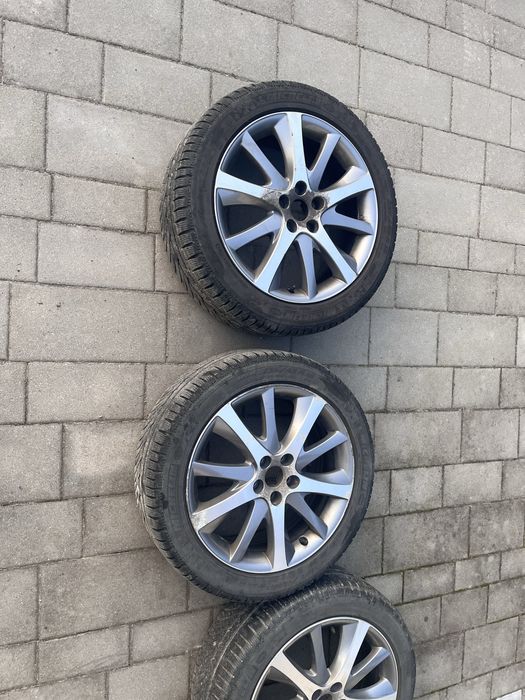 Felgi aluminiowe alu opony 18cali 4szt peugeot 508 oryginal 5x108