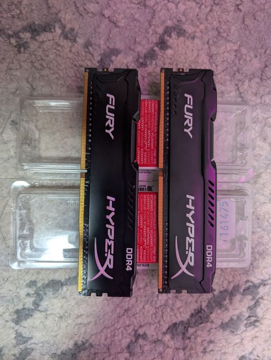 HyperX Fury DDR4 16GB(2х8) 2666mghz
(2×8GB),