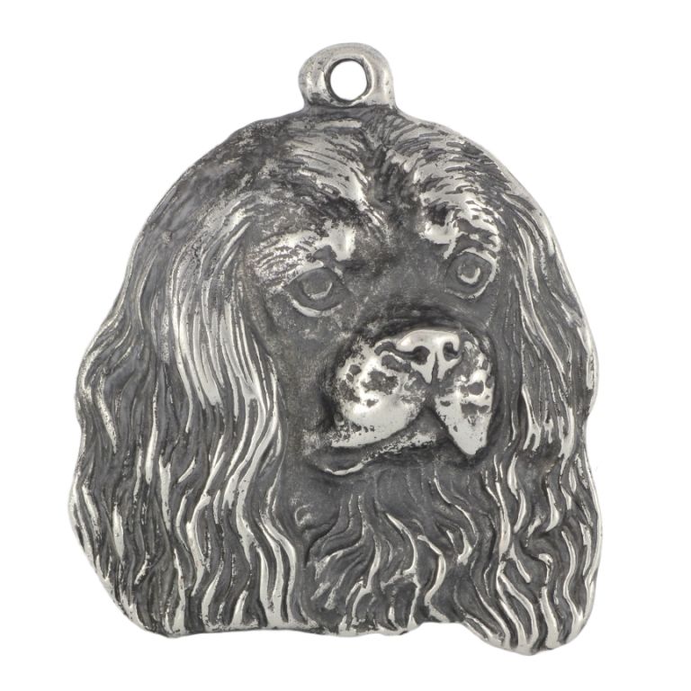 Cavalier King Charles Spaniel brelok do kluczy posrebrzany Art-Dog