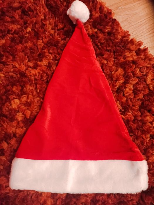Czapka mikołaja mikołajki nowa
