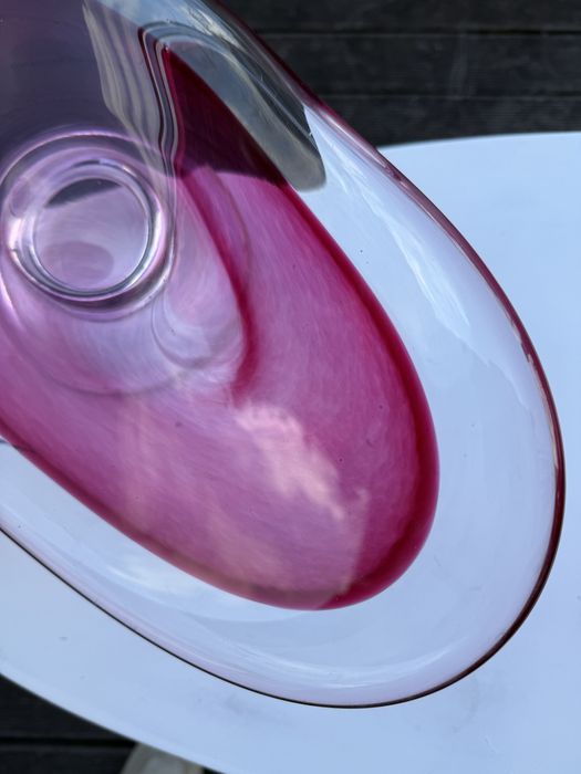 Peça decorativa em cristal de murano