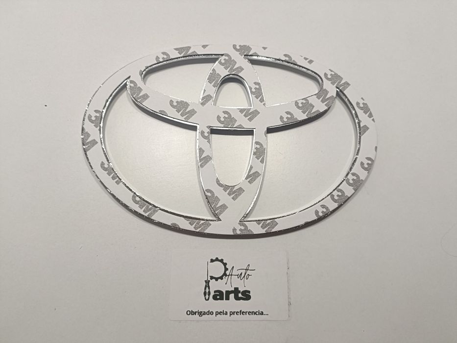 Emblema Símbolo Logotipo Toyota Capô/Mala 187/125mm