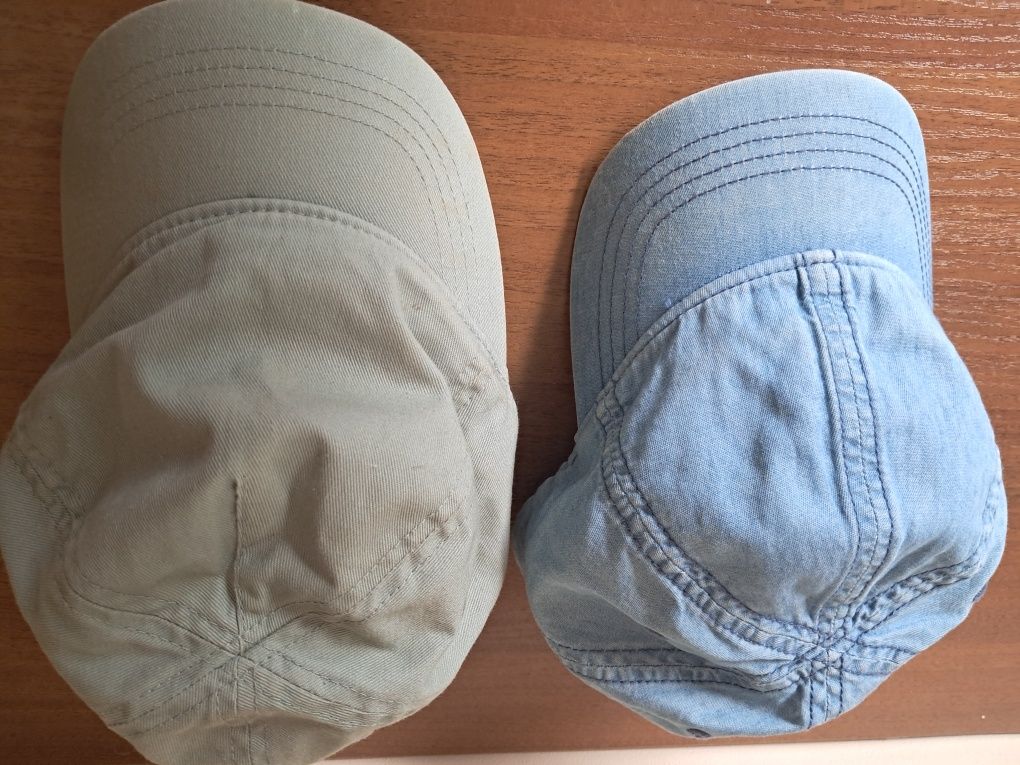 Czapki dziecięce z daszkiem na lato H&M 98 104cm