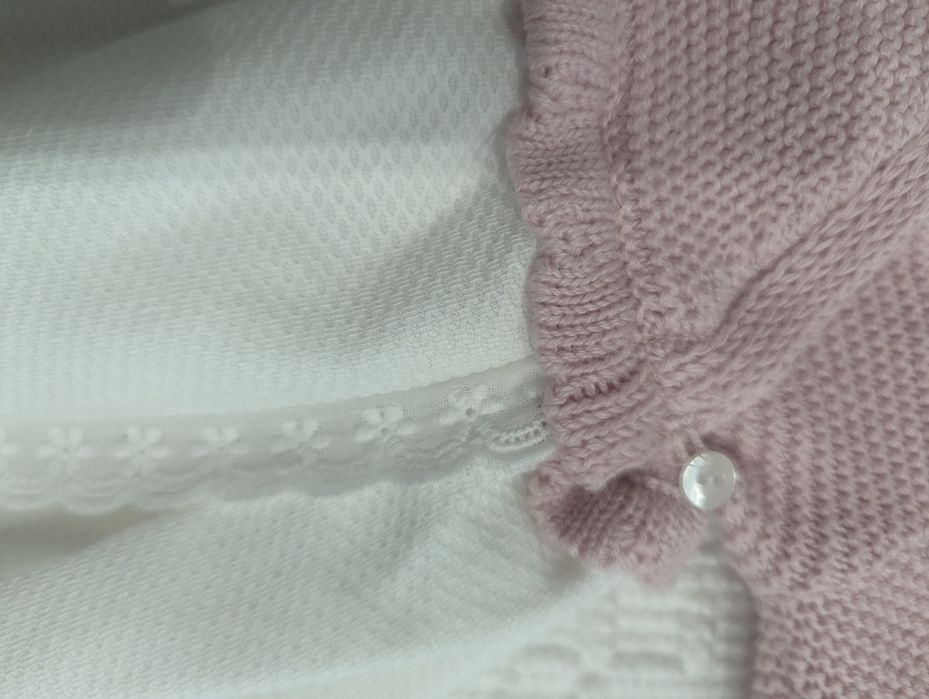 Vestido cueiro bebé