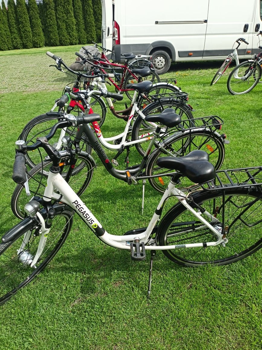 Rower elektryczny aluminiowy z Niemiec  stan bdb