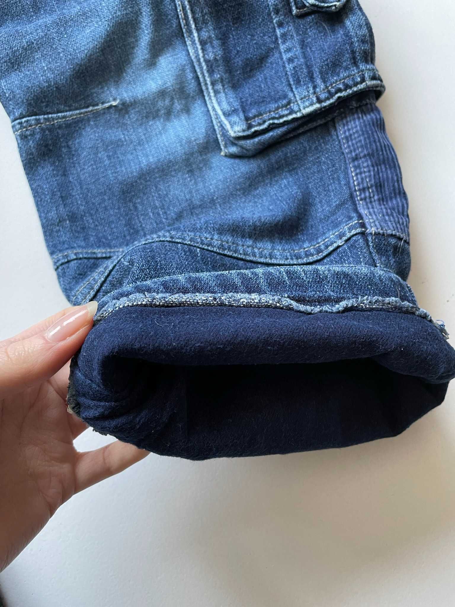 Tchibo TCM dżinsy Jeansy/sztruksy ocieplane ciepłe spodnie sztruksowe