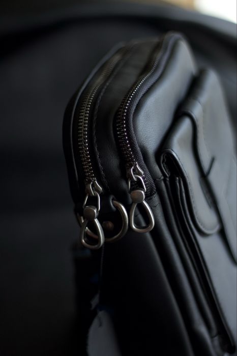 Шкіряна сумка чоловіча через плече. Натуральна шкіра. Сумка мужская