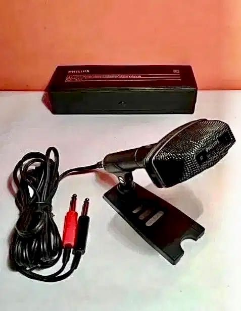 PHILIPS | uni-directional stereo electret microfone SBC 472