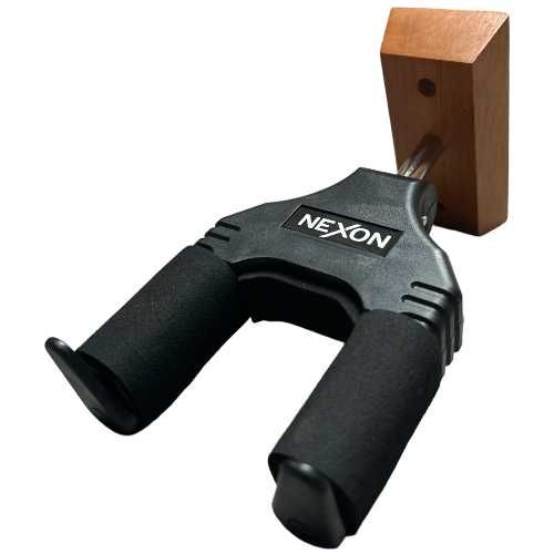NEXON KHG200W wieszak na gitarę zamykany + 3 piórka do gitary