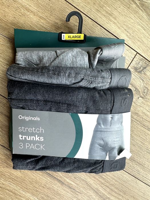 Orginals 3 x szare bokserki nowe XL