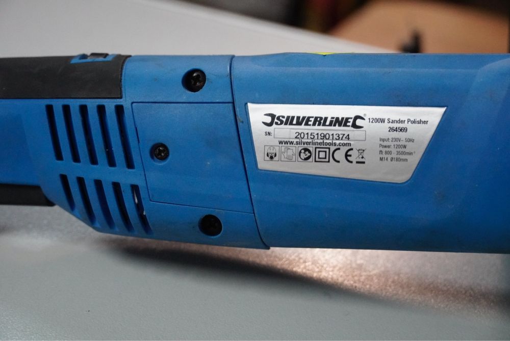 Polerka Silverline 1200W Sander Polisher 264569 szlifierka