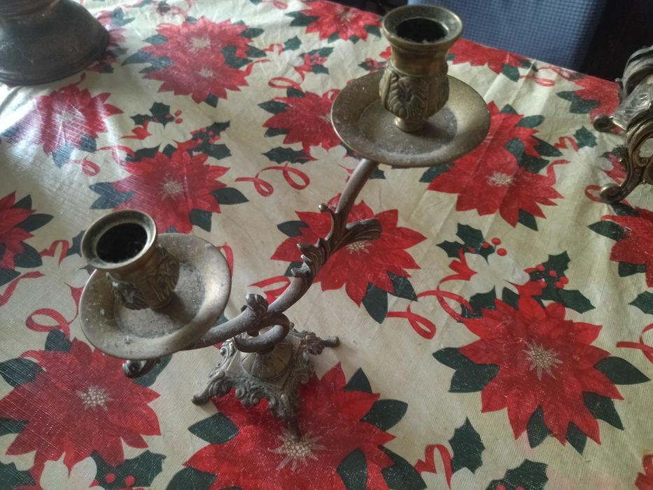 Peças em latão antigos