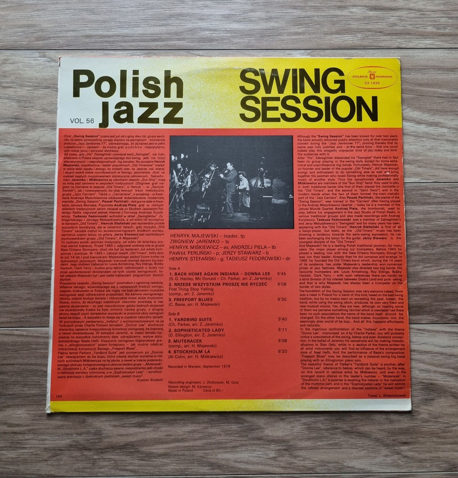 Polish Jazz vol. 56 Swing Session