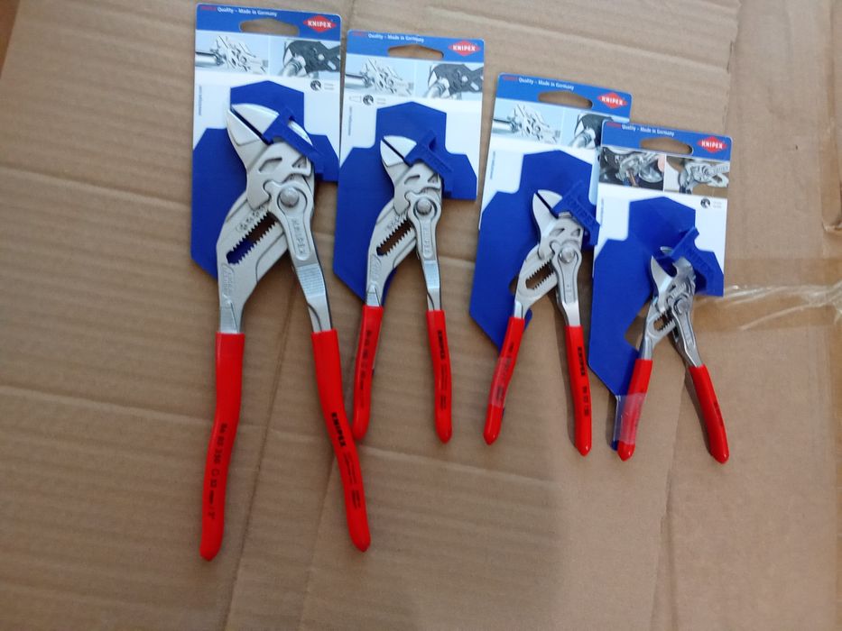 Knipex 86  03 125,  150  180 250 klucze nastawne nowe oryginał