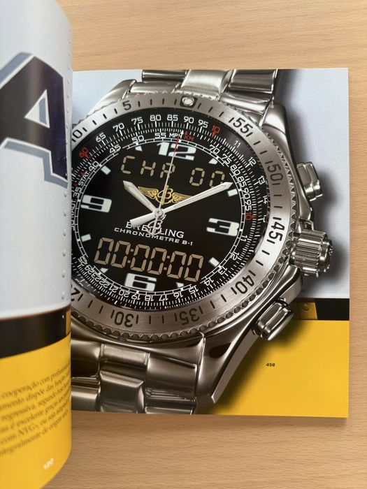Catálogo Breitling Chronolog 03 (Ano de 2003)