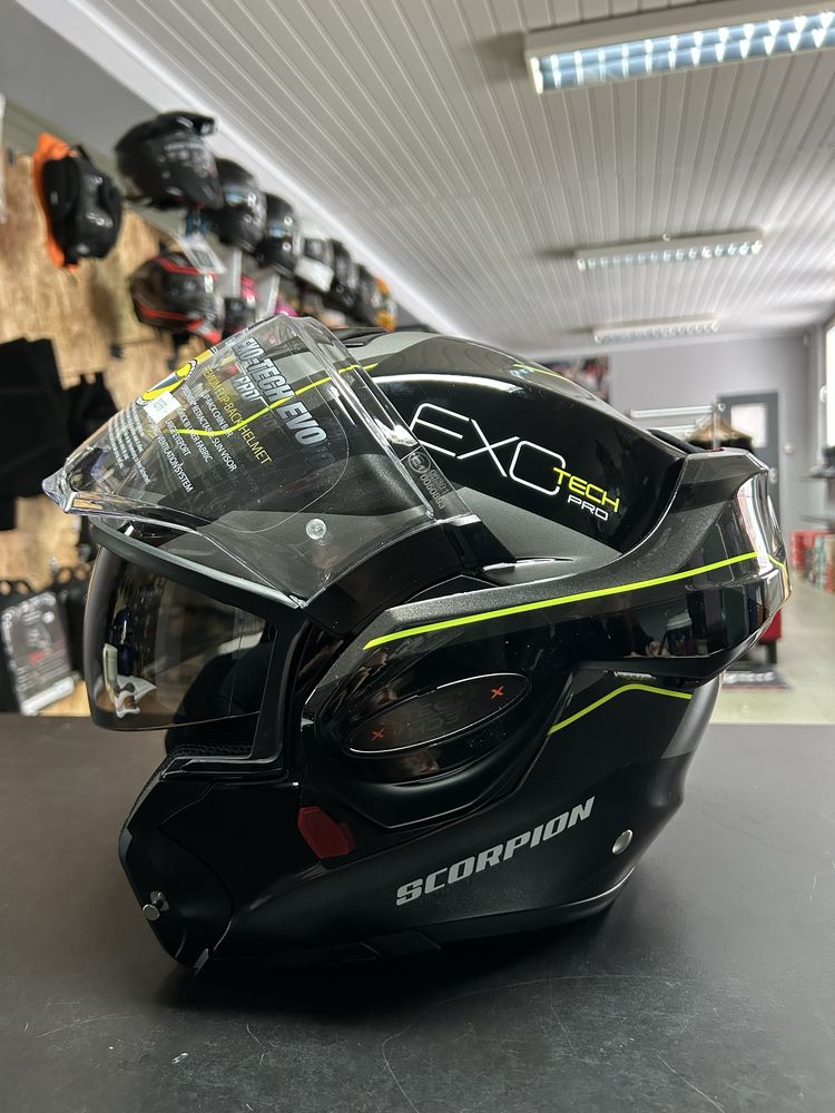 Kask Scorpion Exo tev evo pro commuta M , L, XL pinlockmotocyklowy