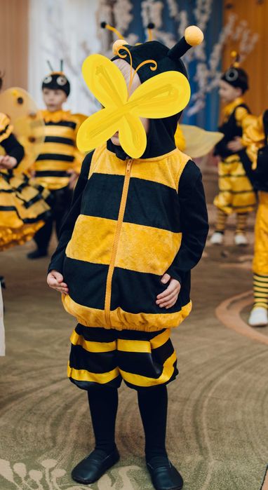 Костюм бжілки джмеля та зайчика