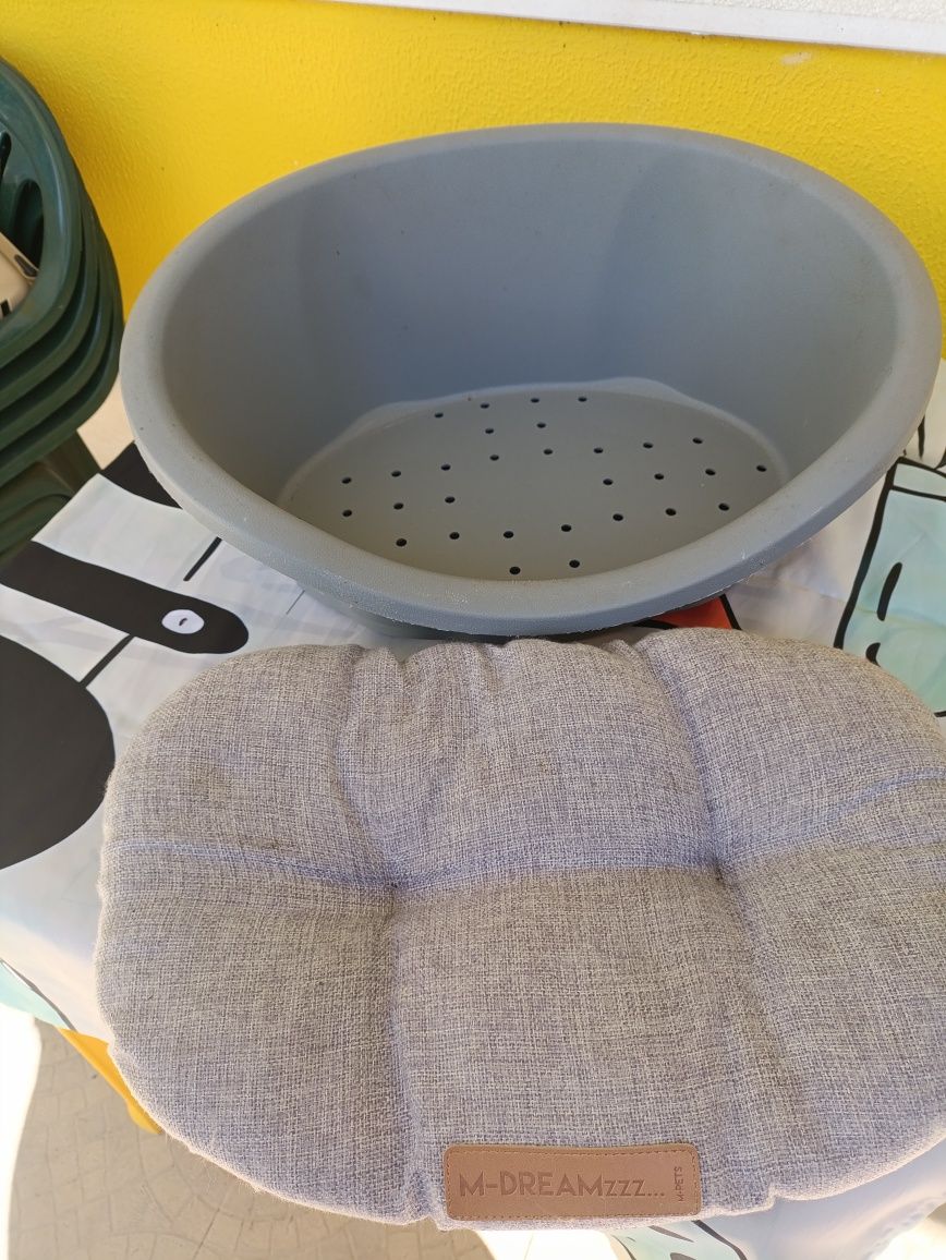Cama com almofada para animal pequenino