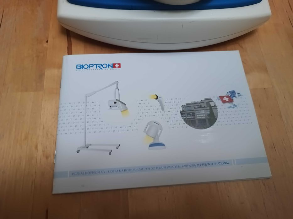 Lampa Zepter BIOPTRON Pro 1 PRO1 fulerenowy filtr z statywem GWARANCJA