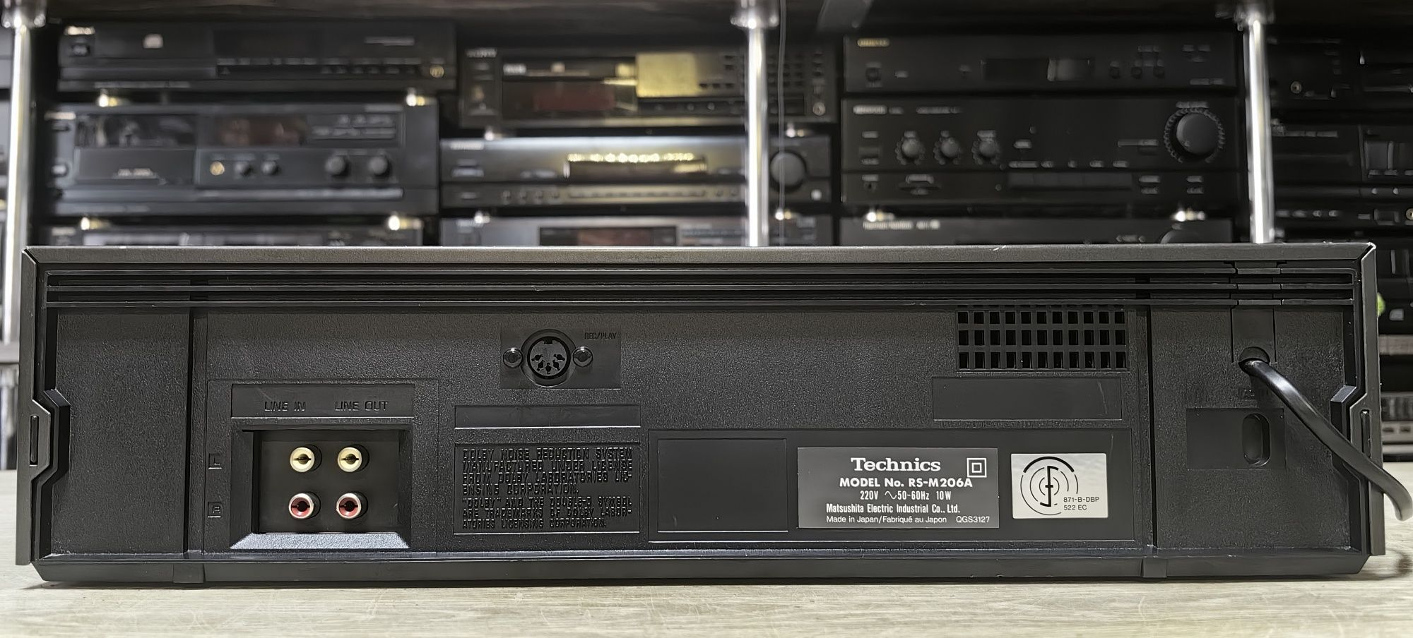 Касетний програвач Technics RS-M206A