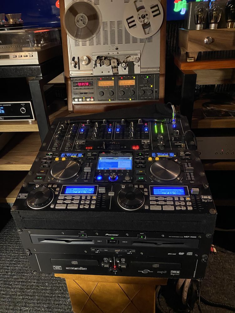 Mixer DJ, potężny mixer IMG Stage Line + 4xdeck CD