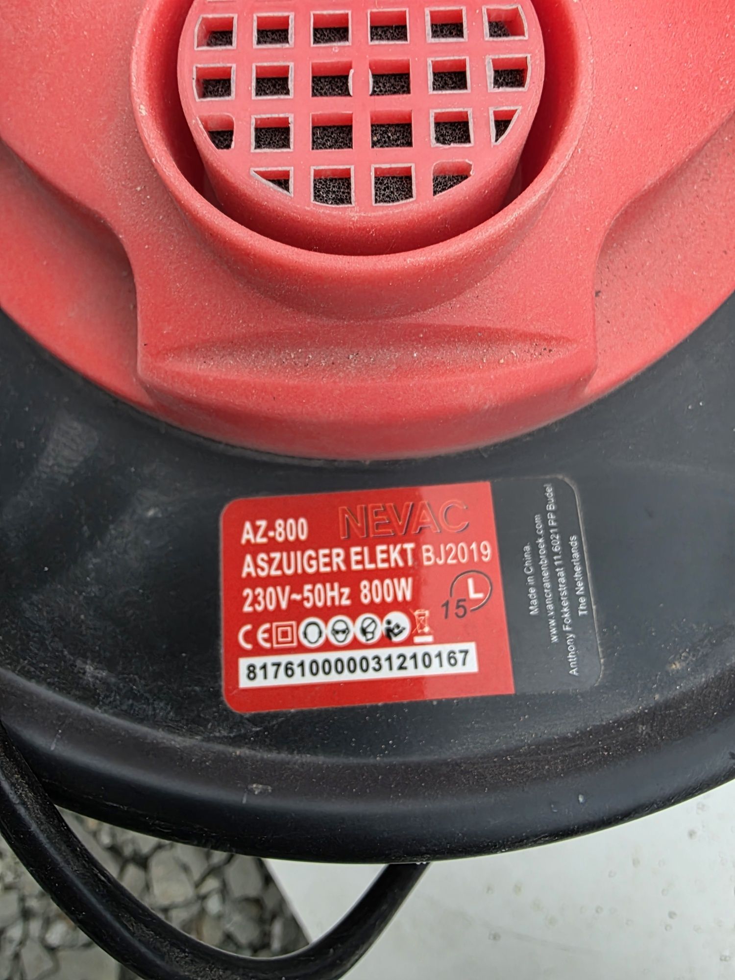 Odkurzacz kominkowy separator