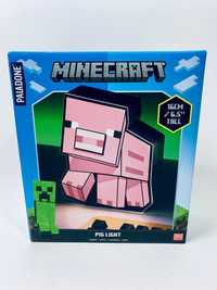 Lampka MINECRAFT ŚWINKA 16CM PIG BOX Light Nowa Poznań