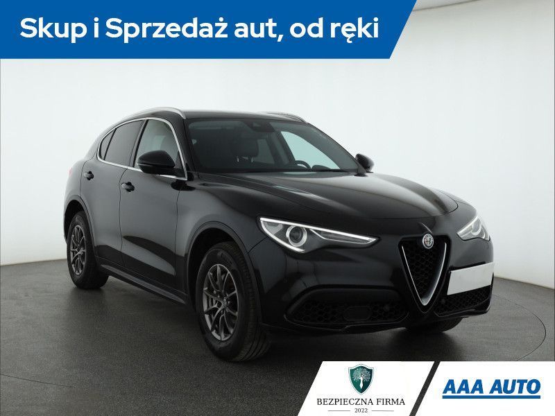 Alfa Romeo Stelvio 2.0 Turbo Q4, Salon Polska, Serwis ASO, Automat, Skóra, Navi, Xenon,