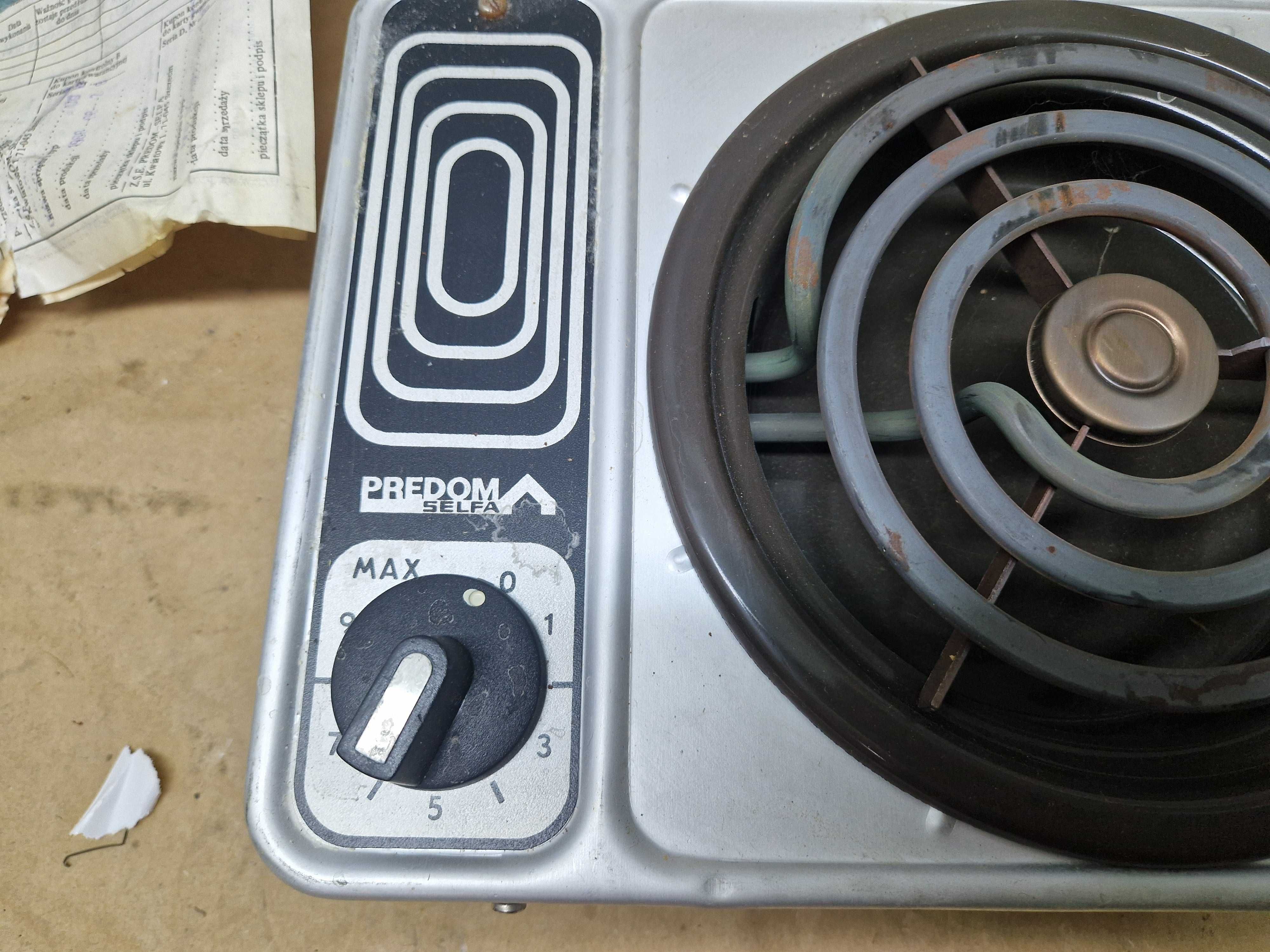 Kuchenka elektryczna PREDOM SELFA 1988 r. Staroć okazja
