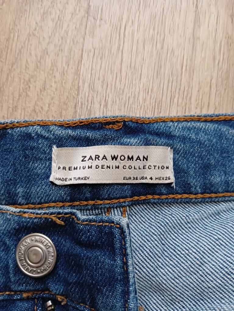 Spodnie jeansowe Zara 36 rozmiar
