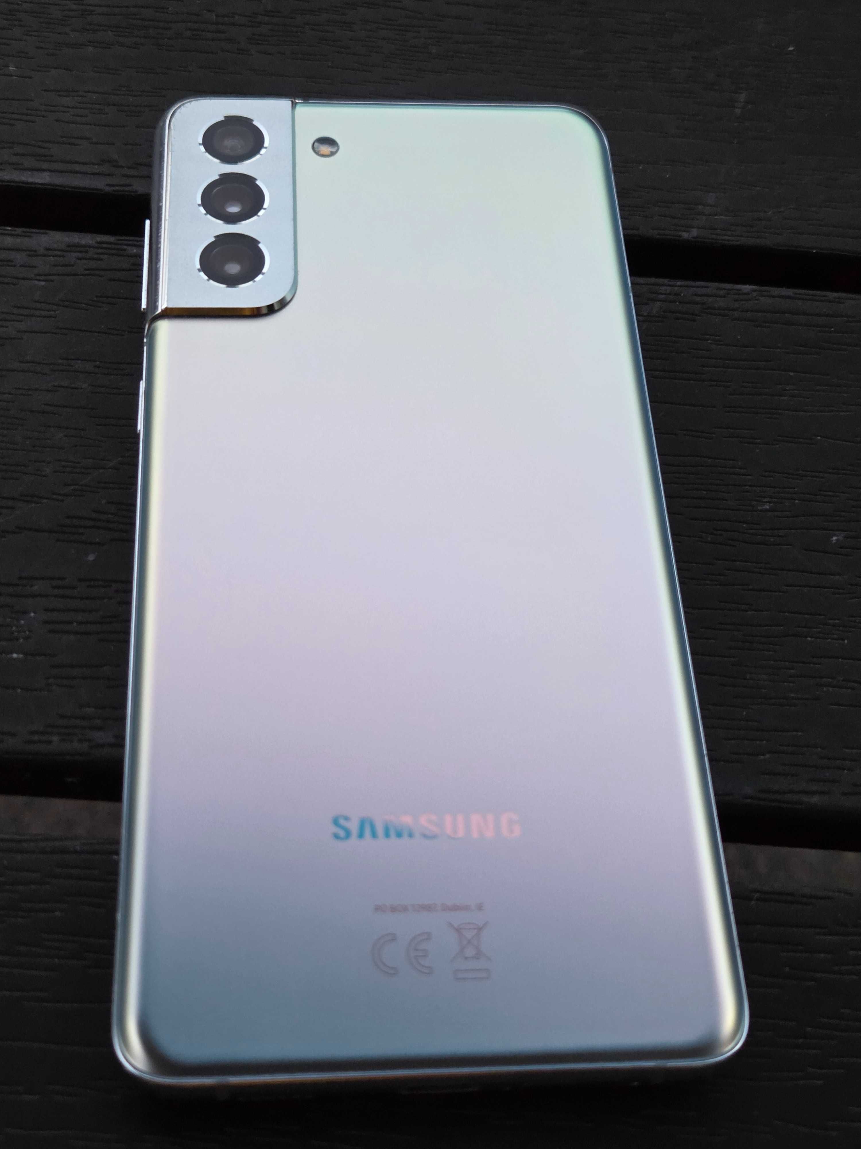 Samsung S21 Plus (S21+) 5G 128GB. Srebrny. Stan BDB