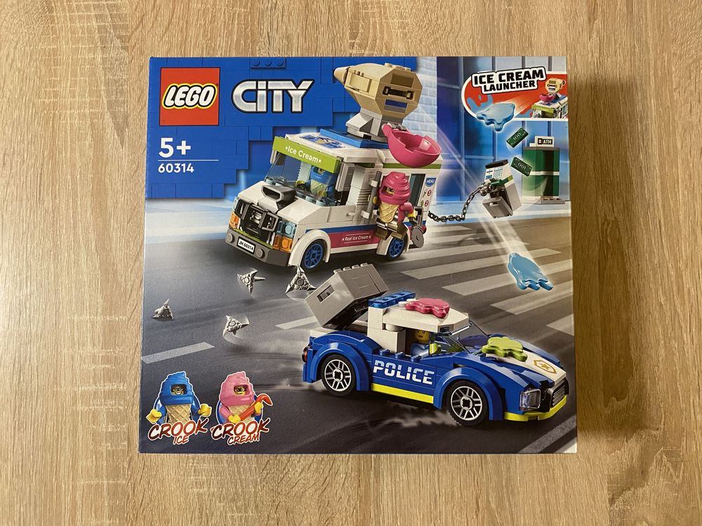 Nowe LEGO City pościg policyjny 60314