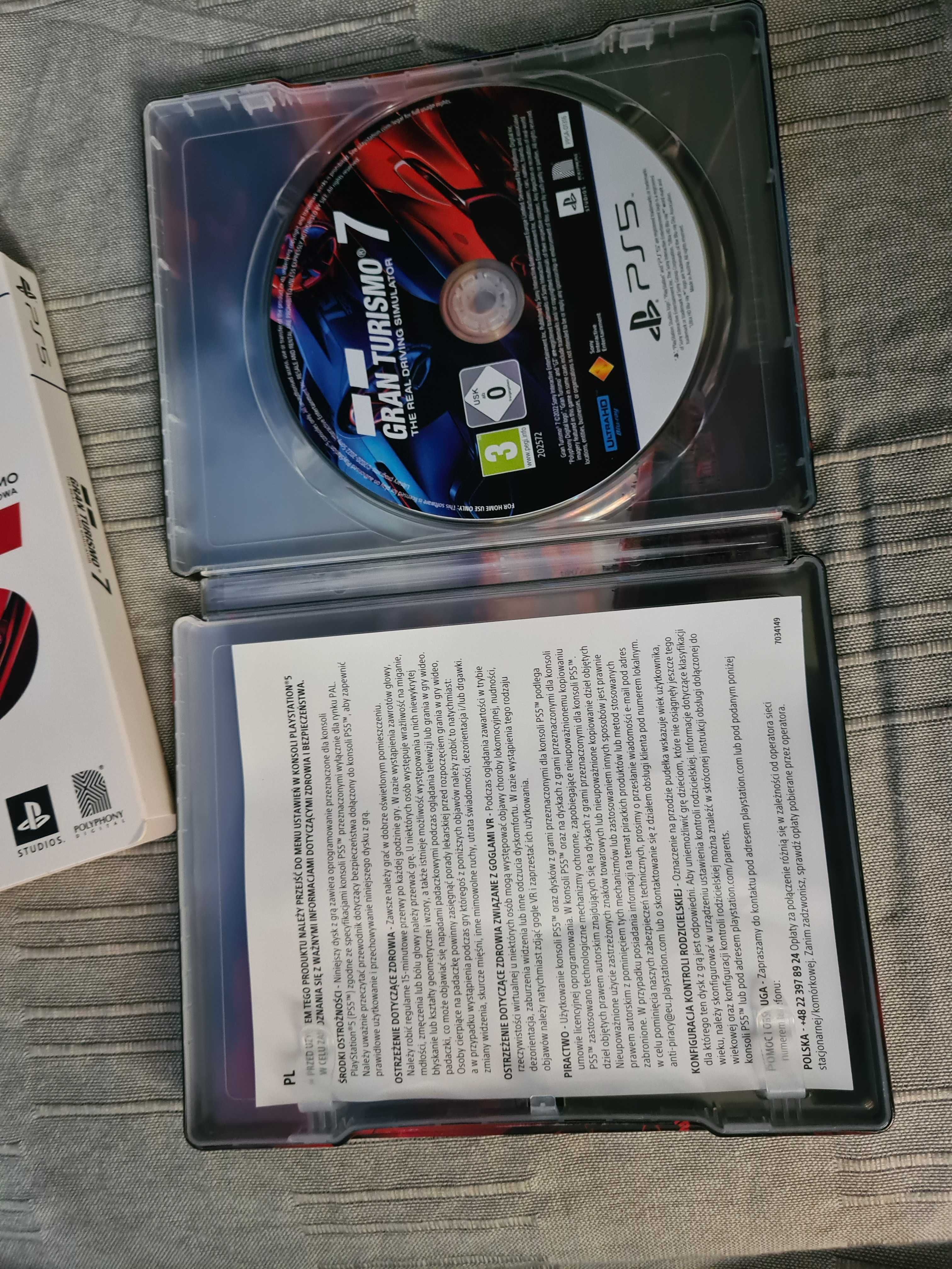 Gran Turismo 7 GT7 STEELBOOK edycja unikat 25 th Anniversary