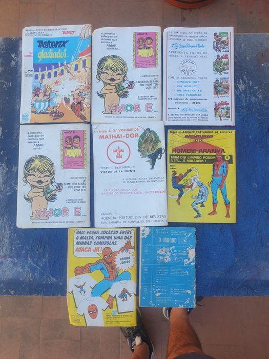 Revista antigas de banda desenhada