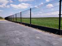Zestaw Panel ogrodzeniowy 133cm 4,0+ podmurówka+ słupek profil 40x60