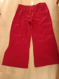 Широки червоні брюки великого розміру