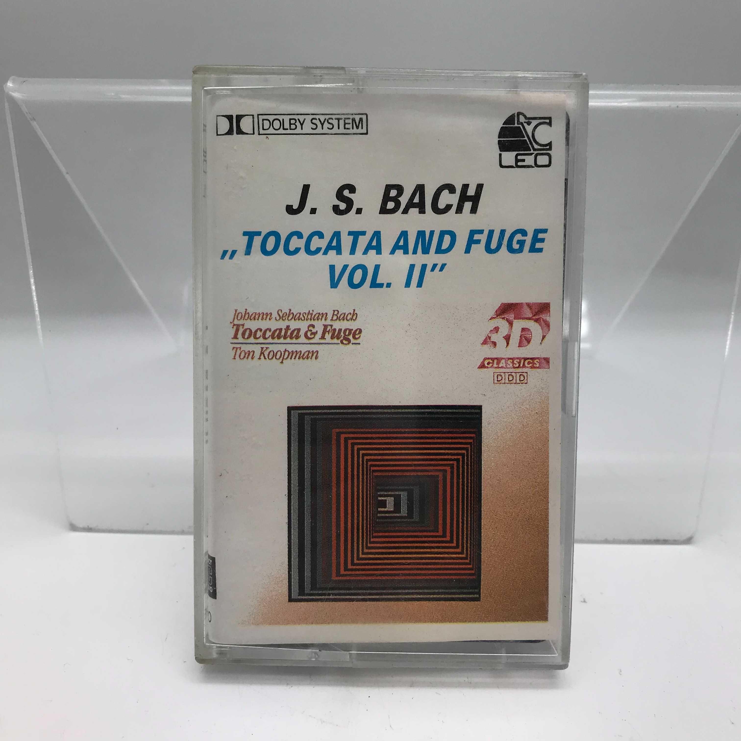 kaseta bach - toccata and fuge vol II (3019)