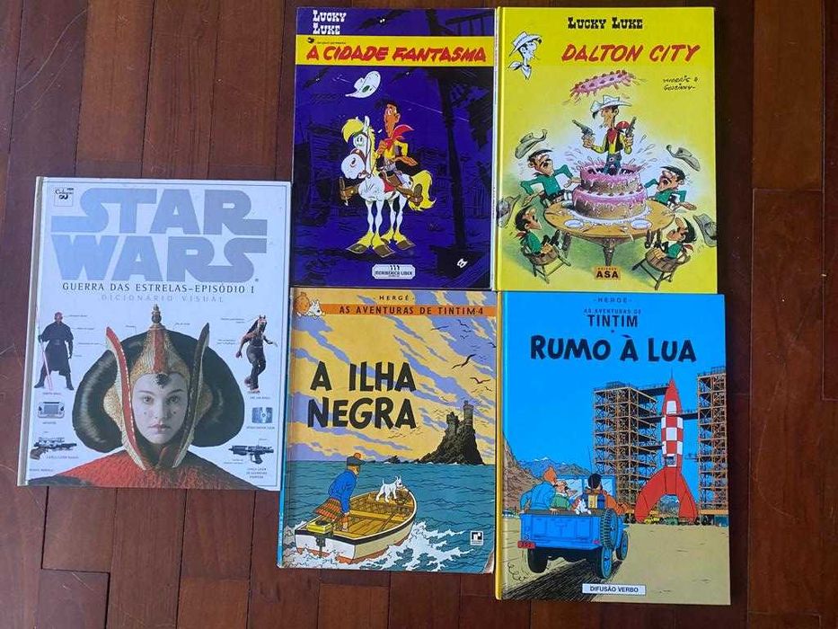 Livros BD Lucky Luke / Tintim