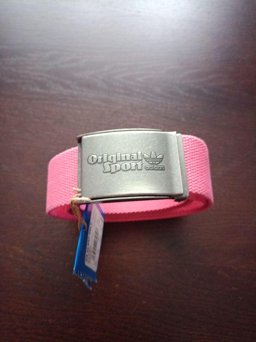 Pasek Adidas OS Clasp Belt Różowy